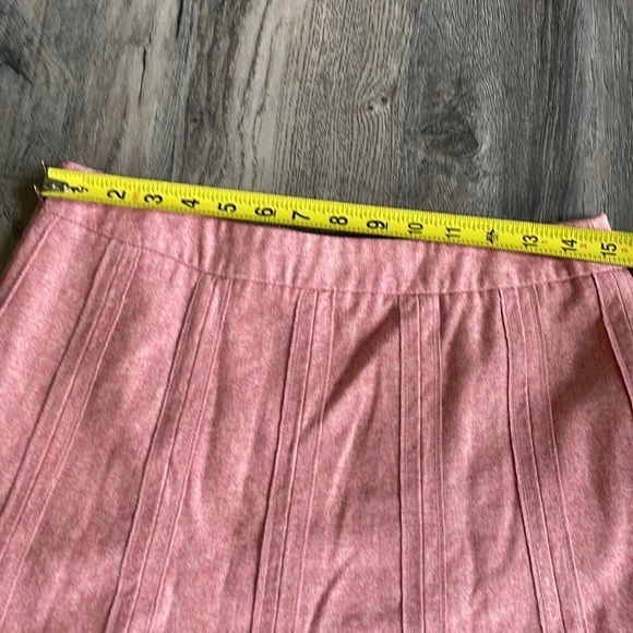 Merona Women’s Pink Wool Blend A Line Skirt, size 6 - Picture 6 of 7